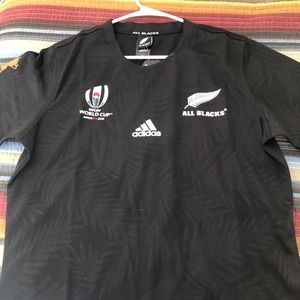 2019 rugby world cup jeresy New Zealand All Blacks